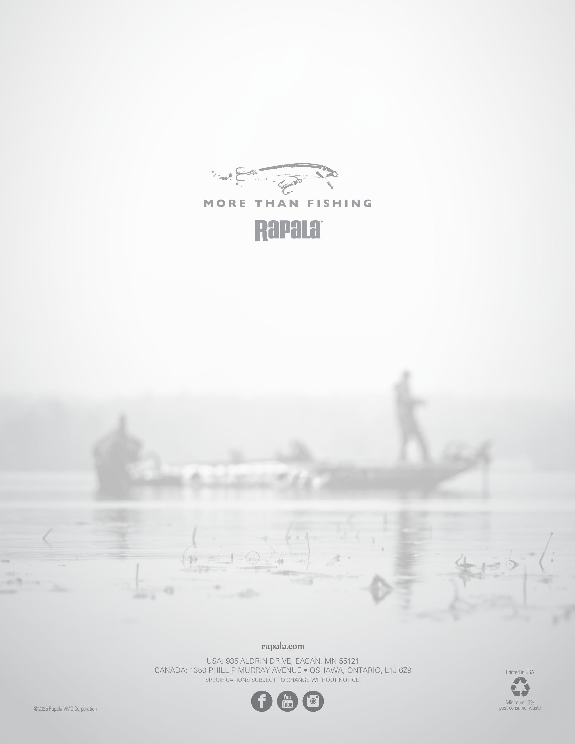 Rapala Open Water Collection Weekly Ad January 1 - December 31, 2026