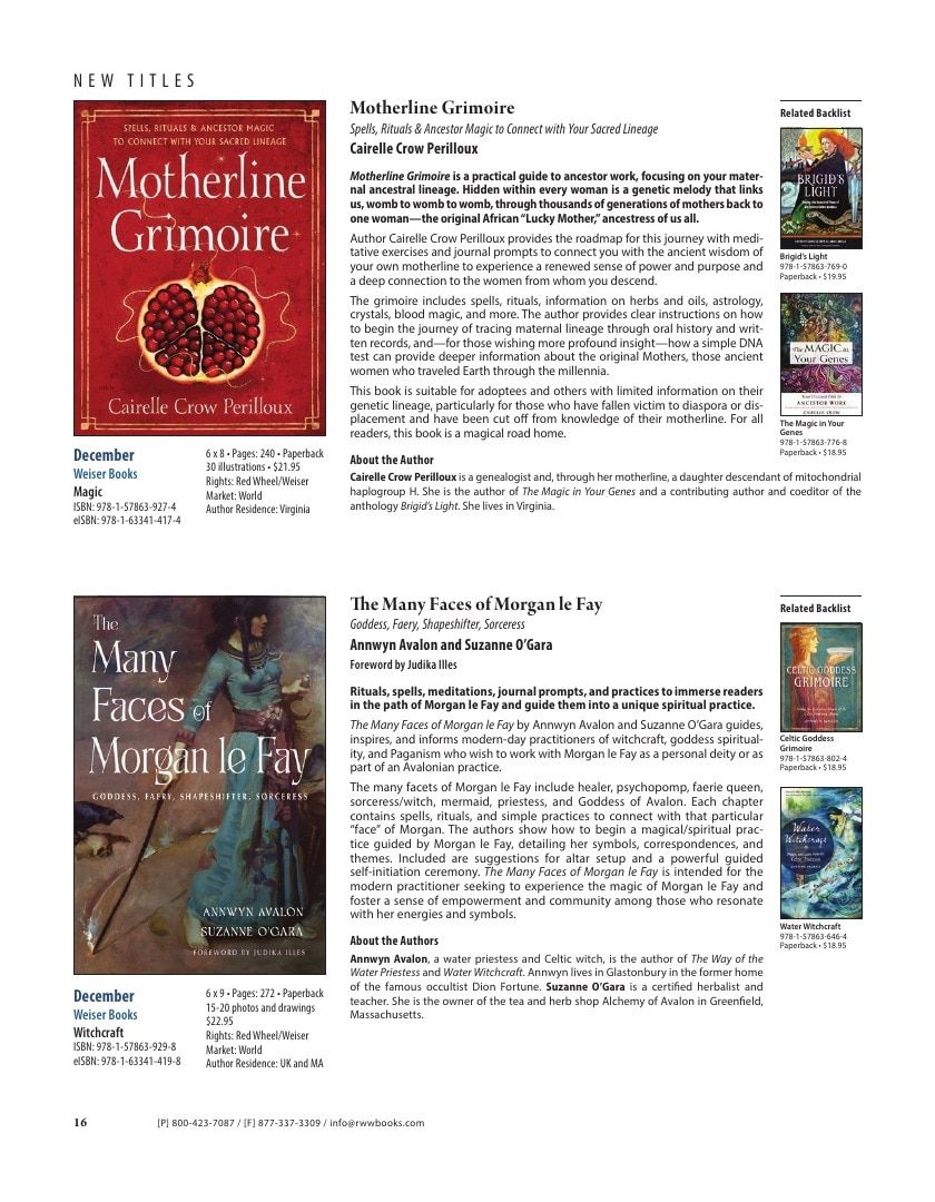 Red Wheel/Weiser Fall Books Catalog Weekly Ad January 1 - December 31, 2026