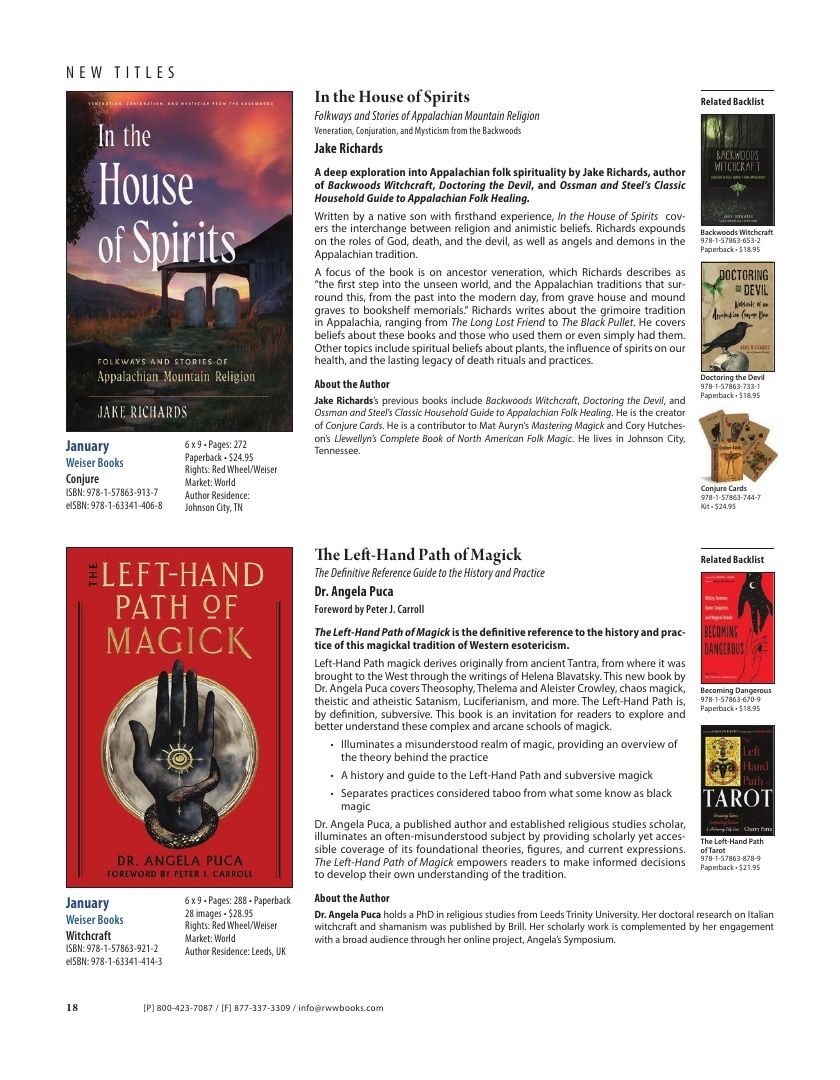 Red Wheel/Weiser Fall Books Catalog Weekly Ad January 1 - December 31, 2026