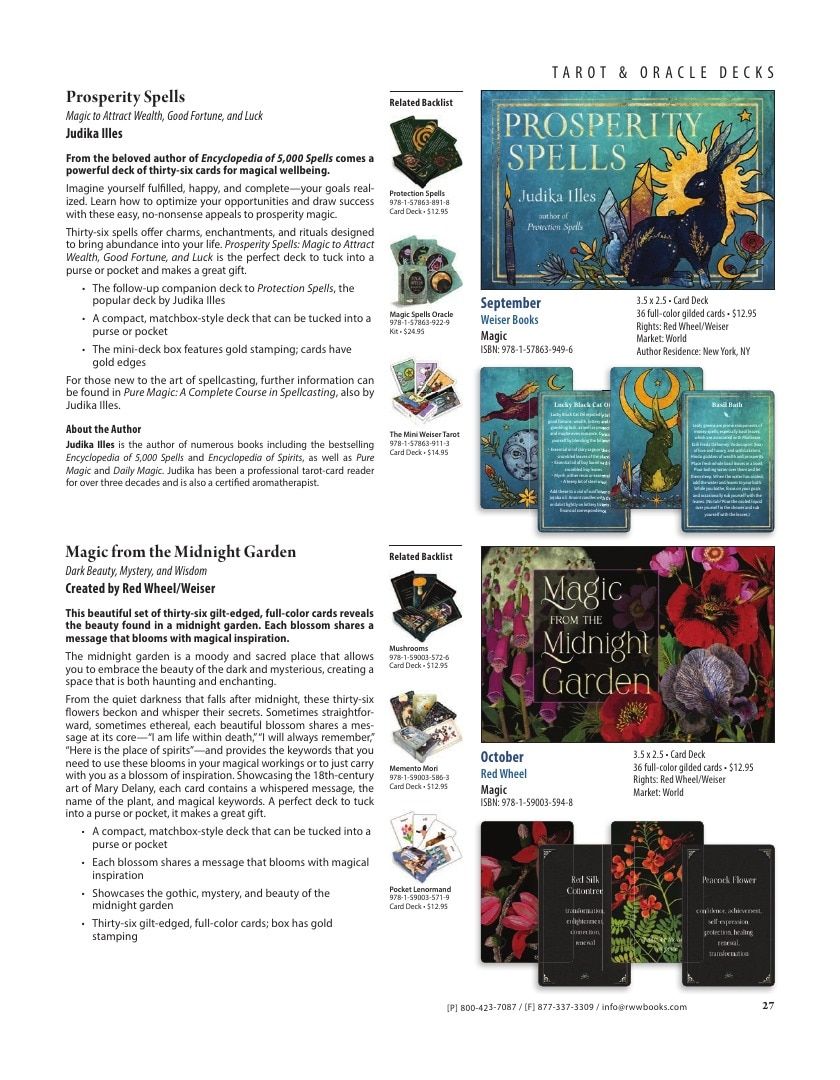 Red Wheel/Weiser Fall Books Catalog Weekly Ad January 1 - December 31, 2026