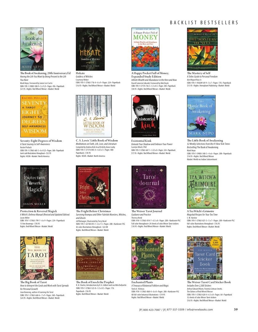 Red Wheel/Weiser Fall Books Catalog Weekly Ad January 1 - December 31, 2026