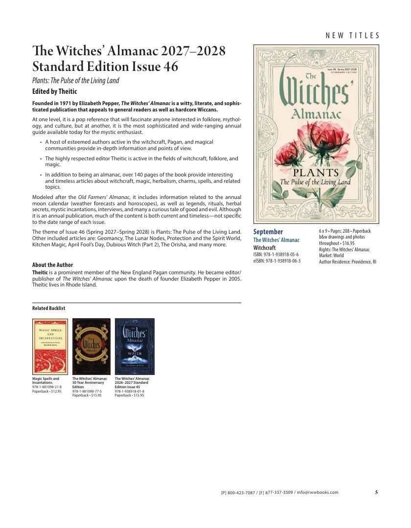 Red Wheel/Weiser Fall Books Catalog Weekly Ad January 1 - December 31, 2026