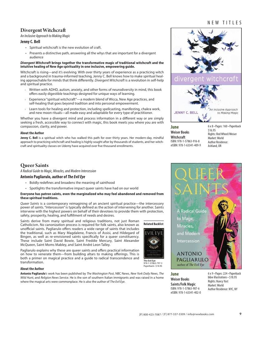 Red Wheel/Weiser Spring Books Catalog Weekly Ad January 1 - December 31, 2026