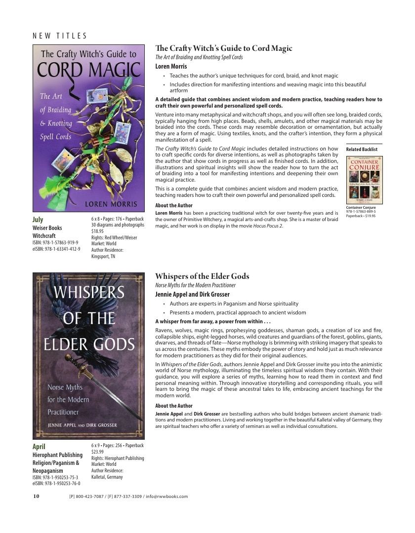 Red Wheel/Weiser Spring Books Catalog Weekly Ad January 1 - December 31, 2026