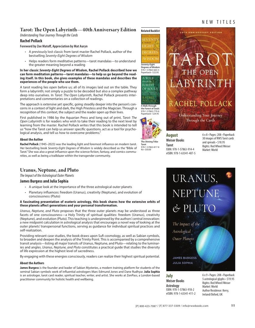 Red Wheel/Weiser Spring Books Catalog Weekly Ad January 1 - December 31, 2026