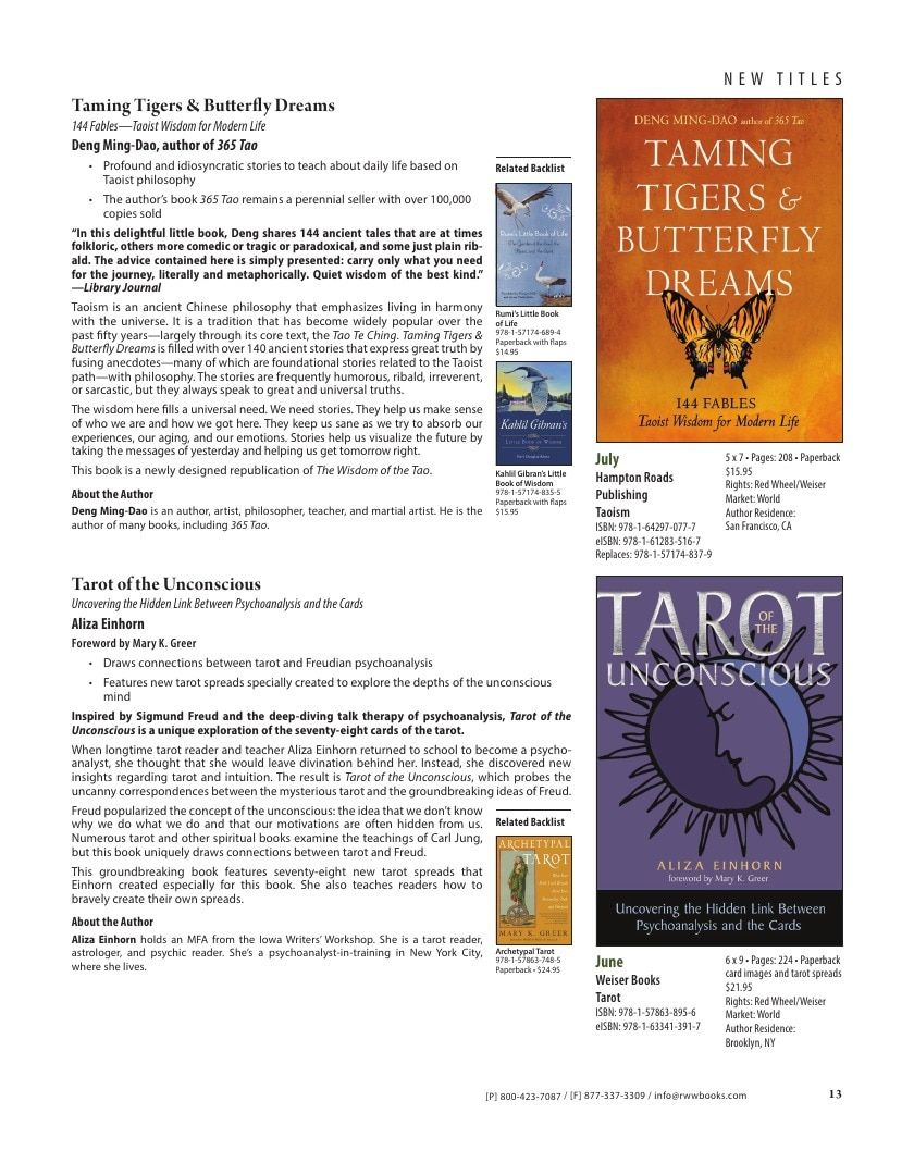 Red Wheel/Weiser Spring Books Catalog Weekly Ad January 1 - December 31, 2026