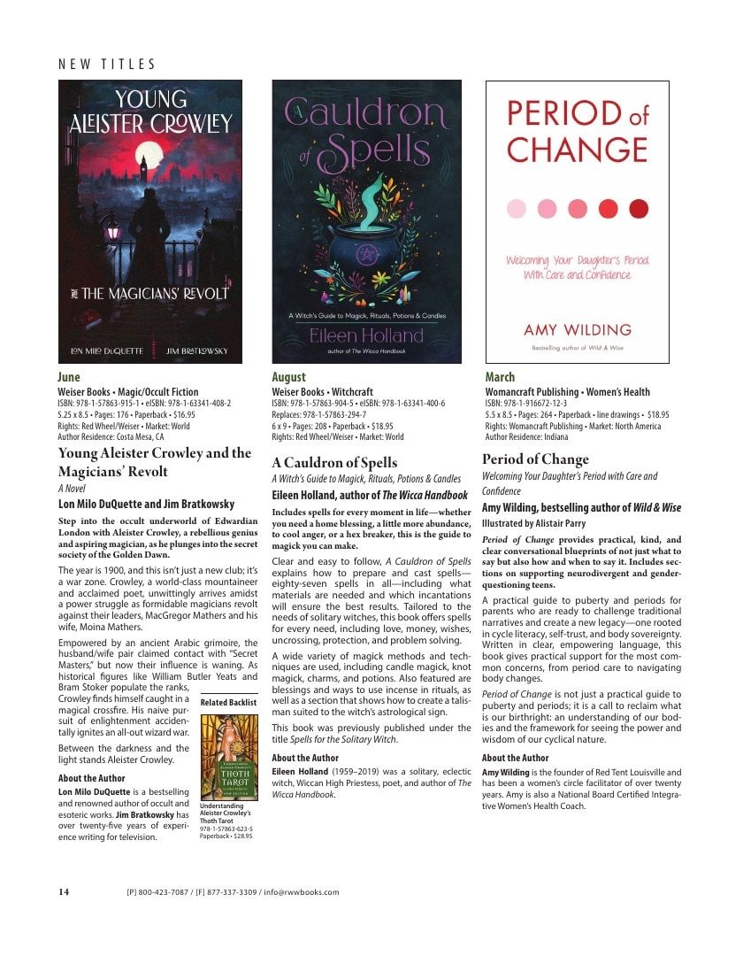 Red Wheel/Weiser Spring Books Catalog Weekly Ad January 1 - December 31, 2026