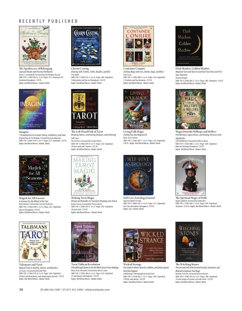 Red Wheel/Weiser Spring Books Catalog Weekly Ad January 1 - December 31, 2026
