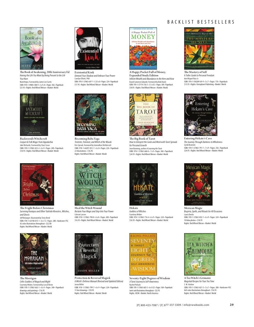 Red Wheel/Weiser Spring Books Catalog Weekly Ad January 1 - December 31, 2026