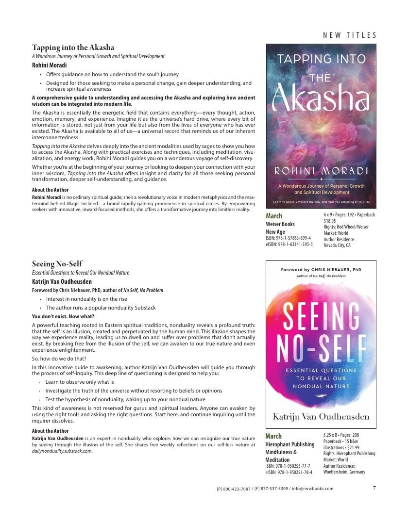Red Wheel/Weiser Spring Books Catalog Weekly Ad January 1 - December 31, 2026