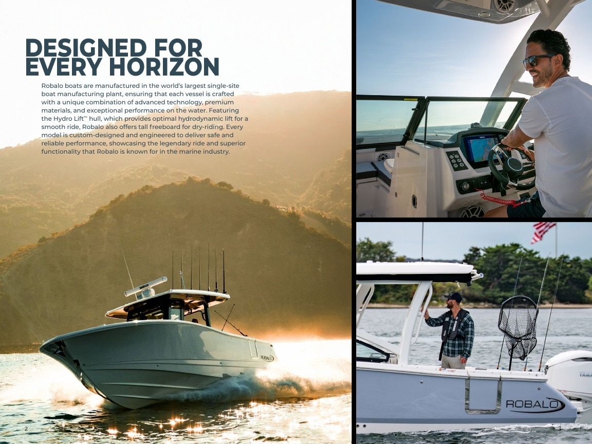 Robalo Boats Boats Catalog Weekly Ad January 1 - December 31, 2026