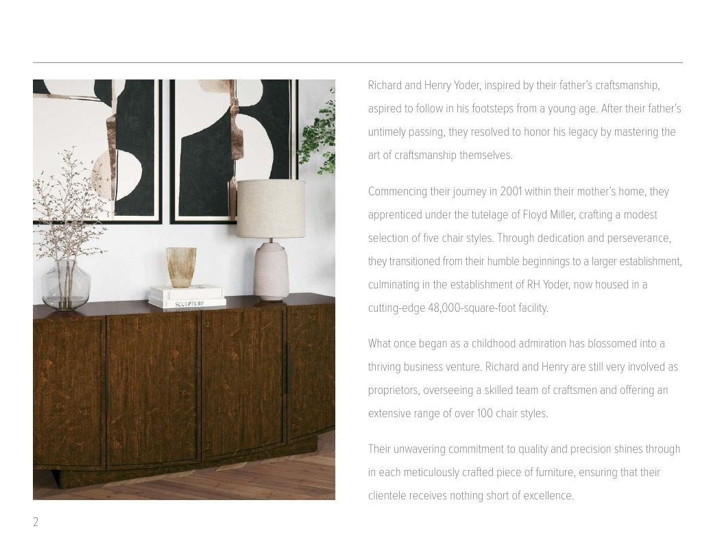 RH Yoder Furniture Catalog Weekly Ad January 1 - December 31, 2026