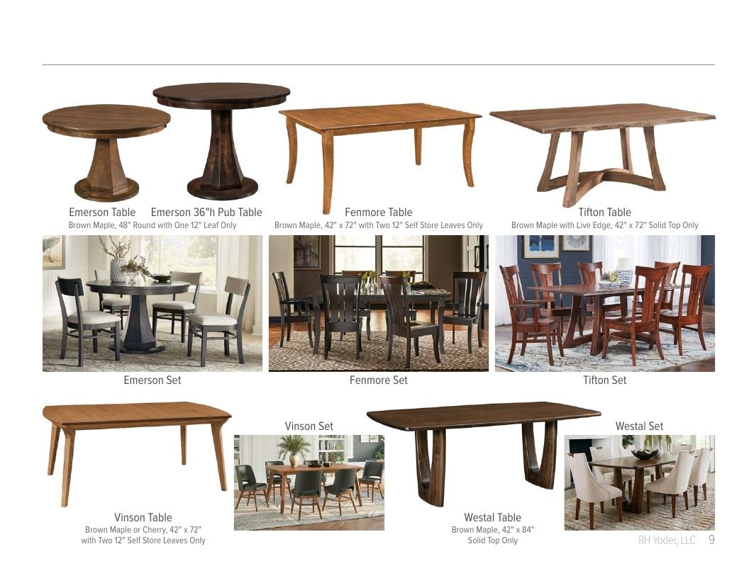 RH Yoder Furniture Catalog Weekly Ad January 1 - December 31, 2026