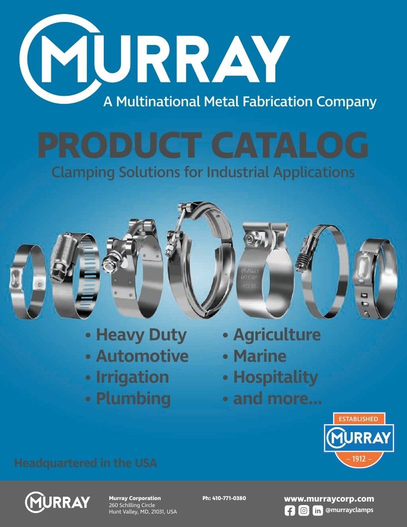 Murray Corporation Industrial Clamps Catalog Weekly Ad January 1 - December 31, 2026