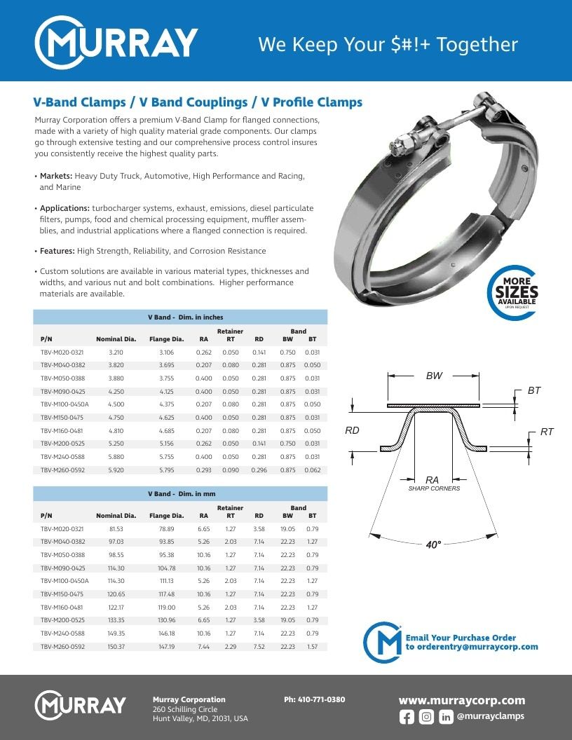 Murray Corporation Industrial Clamps Catalog Weekly Ad January 1 - December 31, 2026