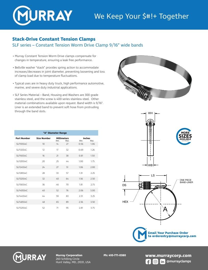 Murray Corporation Industrial Clamps Catalog Weekly Ad January 1 - December 31, 2026