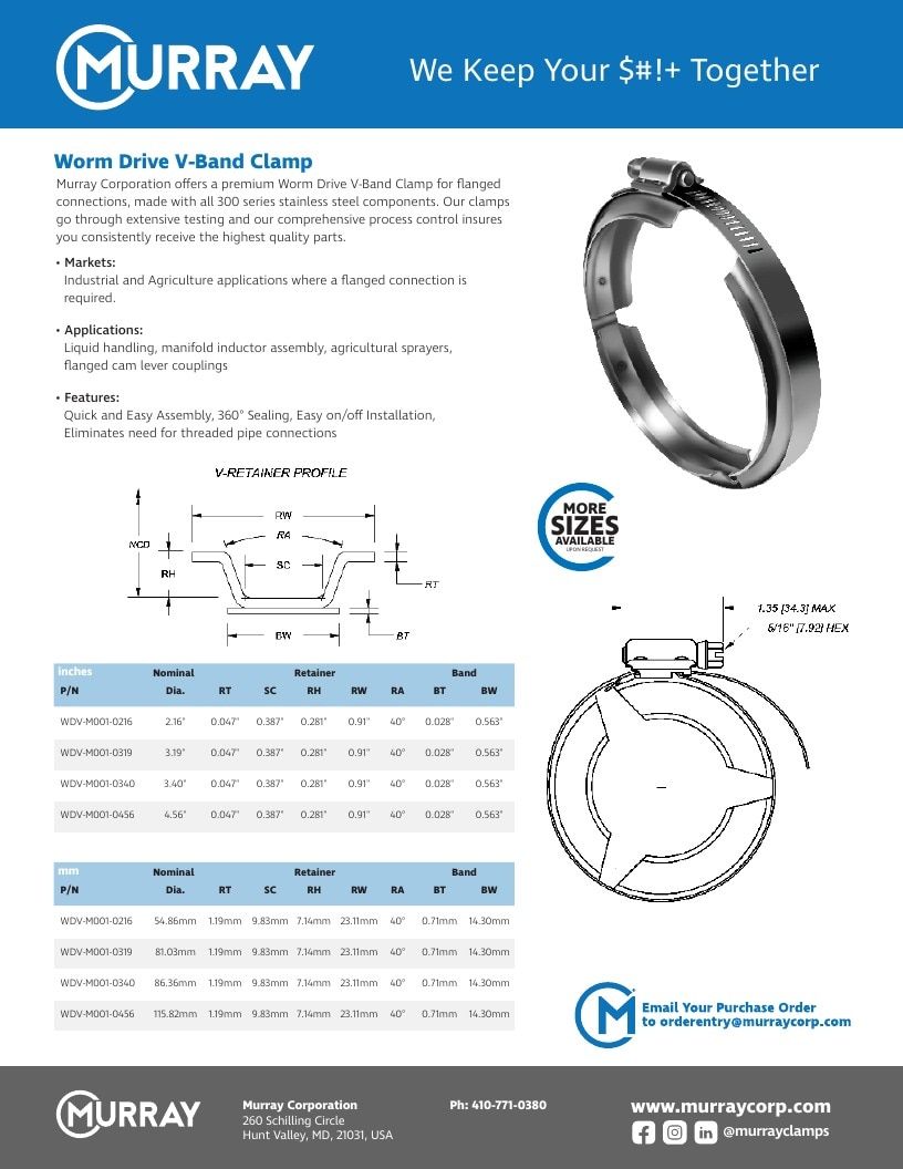 Murray Corporation Industrial Clamps Catalog Weekly Ad January 1 - December 31, 2026