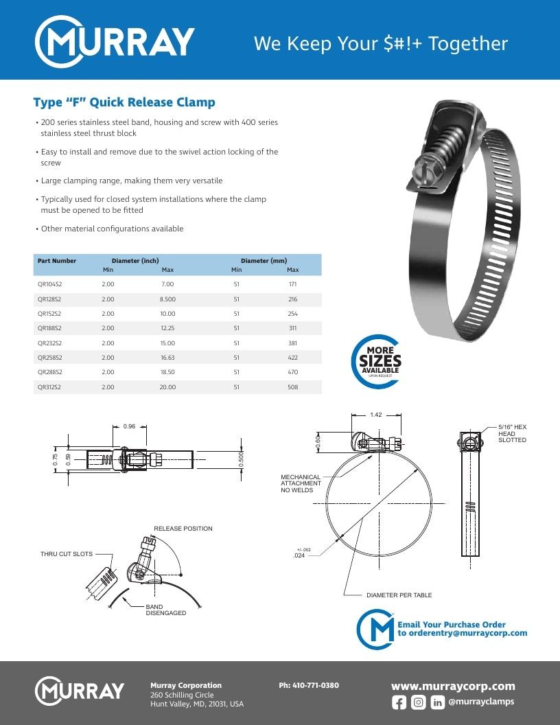 Murray Corporation Industrial Clamps Catalog Weekly Ad January 1 - December 31, 2026