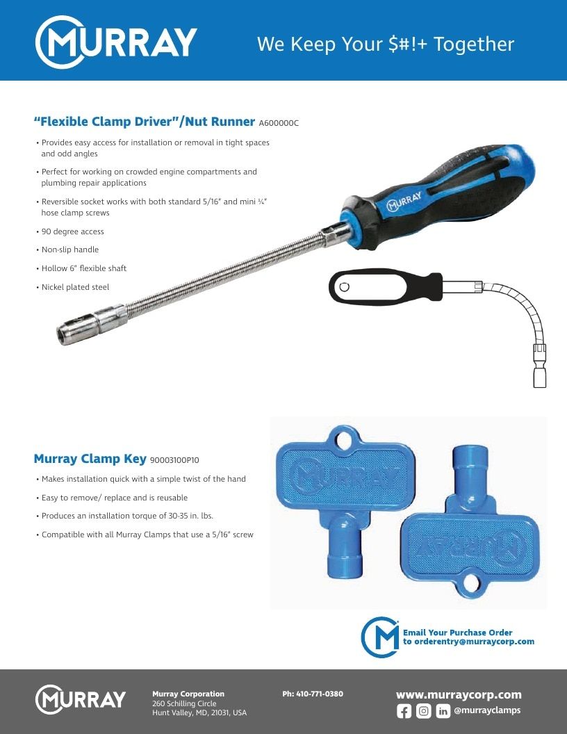 Murray Corporation Industrial Clamps Catalog Weekly Ad January 1 - December 31, 2026