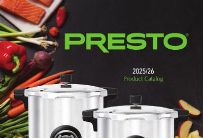 National Presto Industries Kitchen Appliances Catalog Weekly Ad January 1 - December 31, 2026