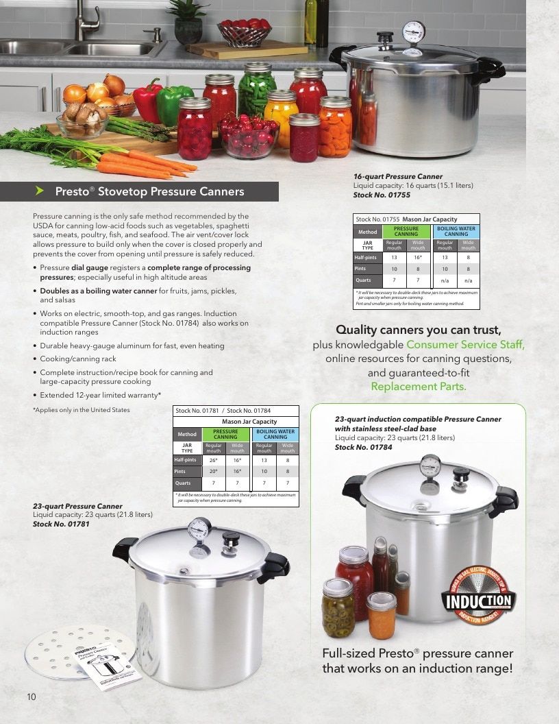 National Presto Industries Kitchen Appliances Catalog Weekly Ad January 1 - December 31, 2026