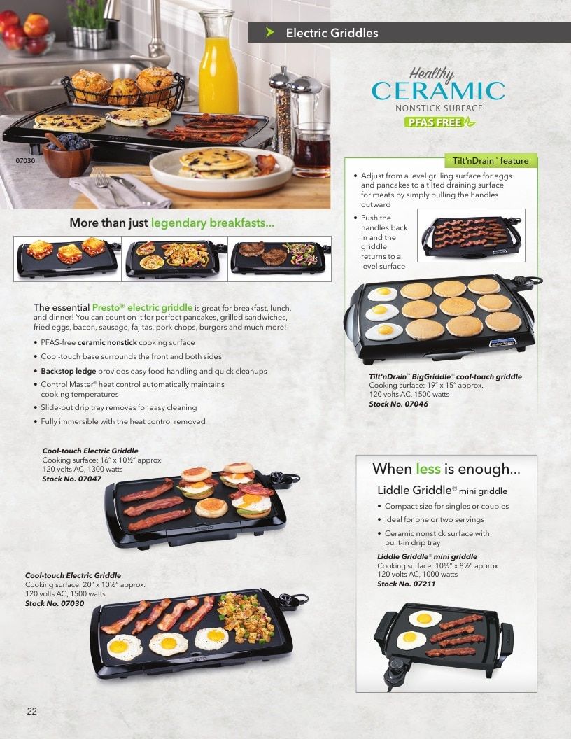National Presto Industries Kitchen Appliances Catalog Weekly Ad January 1 - December 31, 2026