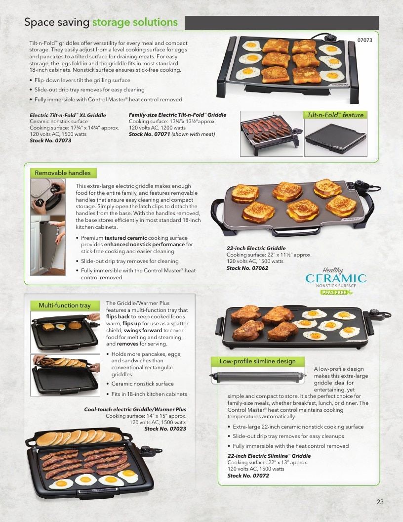 National Presto Industries Kitchen Appliances Catalog Weekly Ad January 1 - December 31, 2026