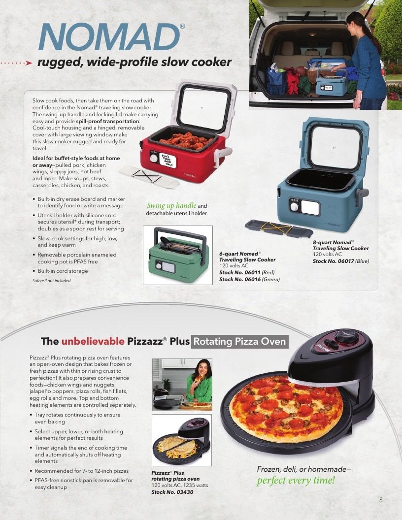 National Presto Industries Kitchen Appliances Catalog Weekly Ad January 1 - December 31, 2026