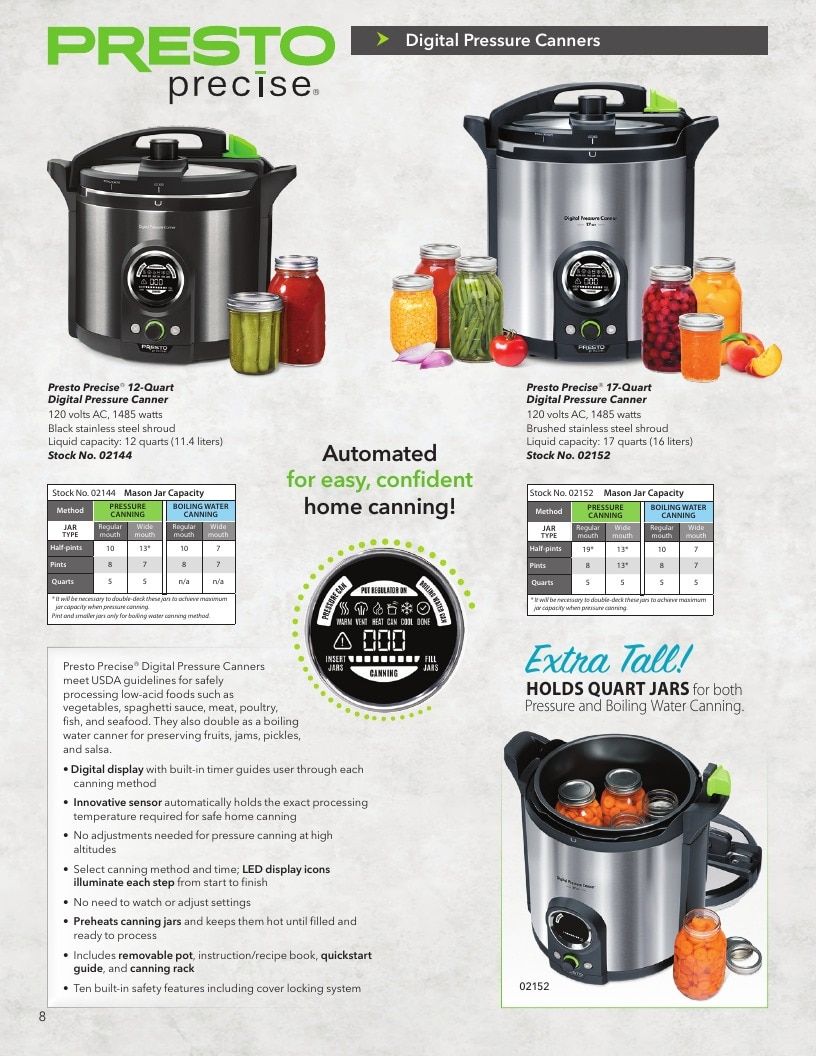 National Presto Industries Kitchen Appliances Catalog Weekly Ad January 1 - December 31, 2026