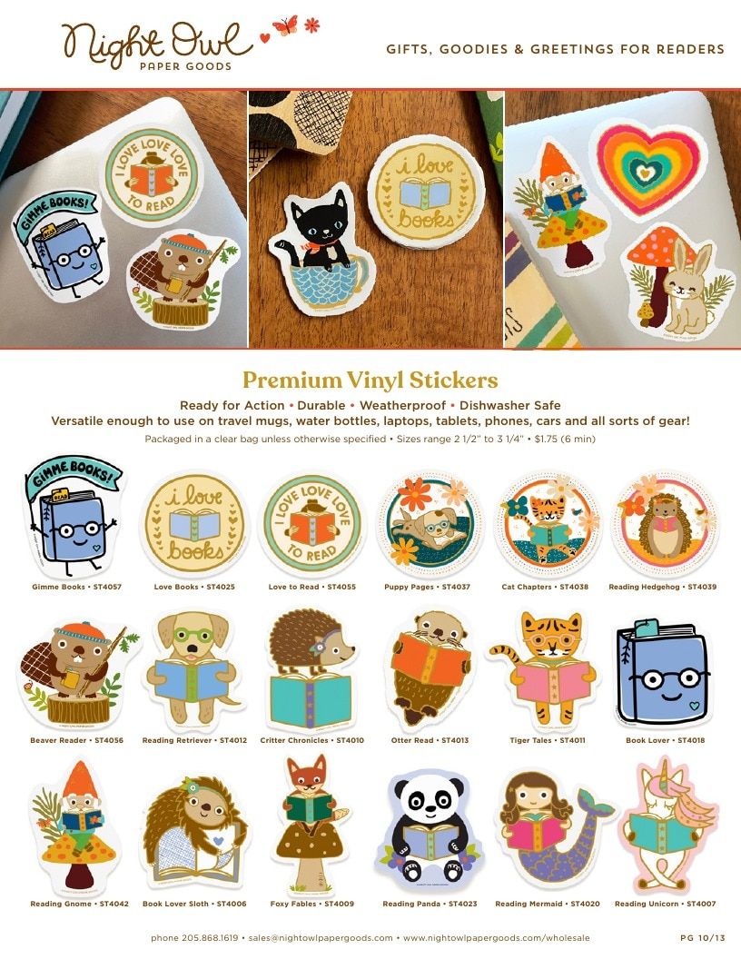 Night Owl Paper Goods Book Lover Collection Weekly Ad January 1 - December 31, 2026