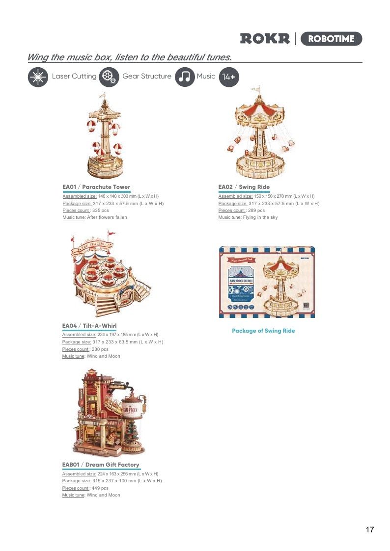 Robotime Current DIY Crafts Catalog Weekly Ad January 1 - December 31, 2026