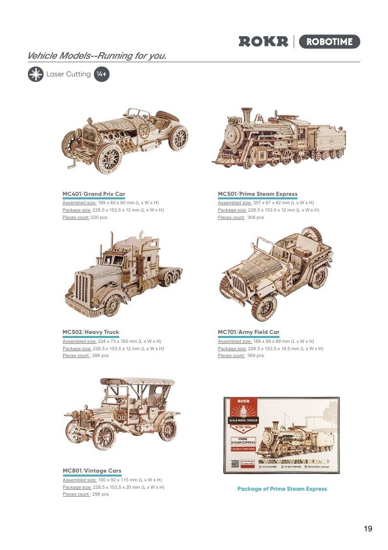 Robotime Current DIY Crafts Catalog Weekly Ad January 1 - December 31, 2026