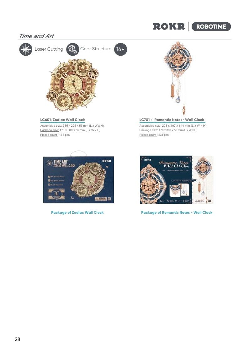 Robotime Current DIY Crafts Catalog Weekly Ad January 1 - December 31, 2026