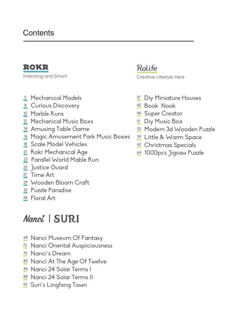 Robotime Current DIY Crafts Catalog Weekly Ad January 1 - December 31, 2026