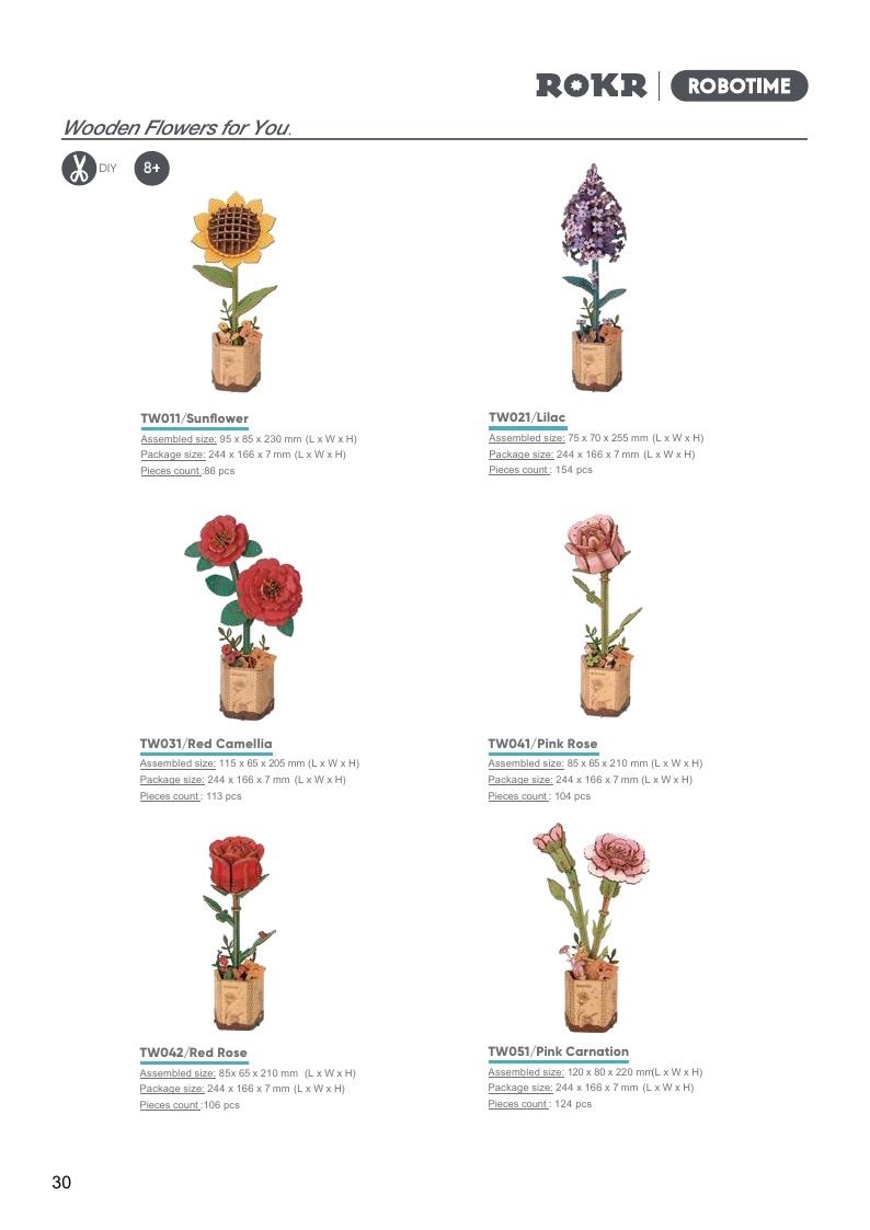 Robotime Current DIY Crafts Catalog Weekly Ad January 1 - December 31, 2026