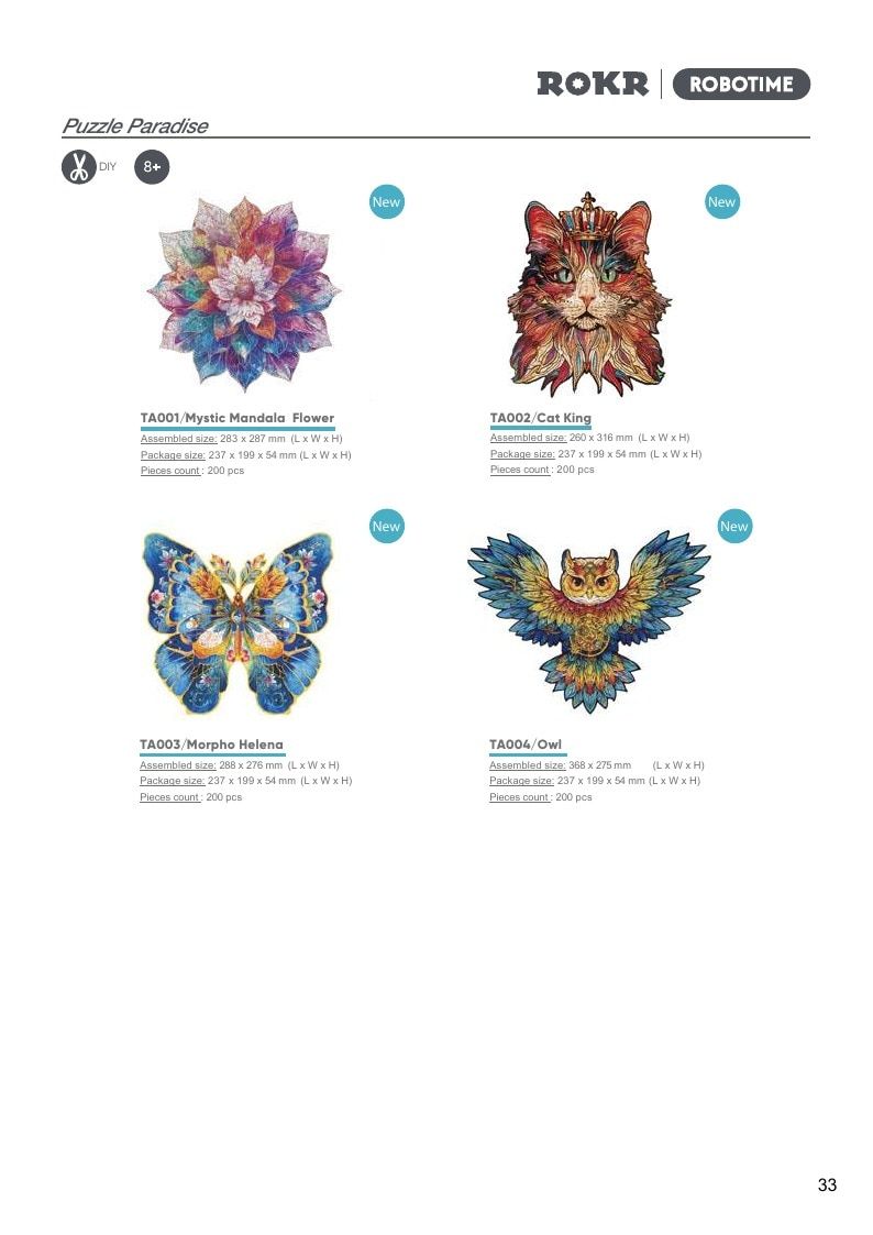 Robotime Current DIY Crafts Catalog Weekly Ad January 1 - December 31, 2026