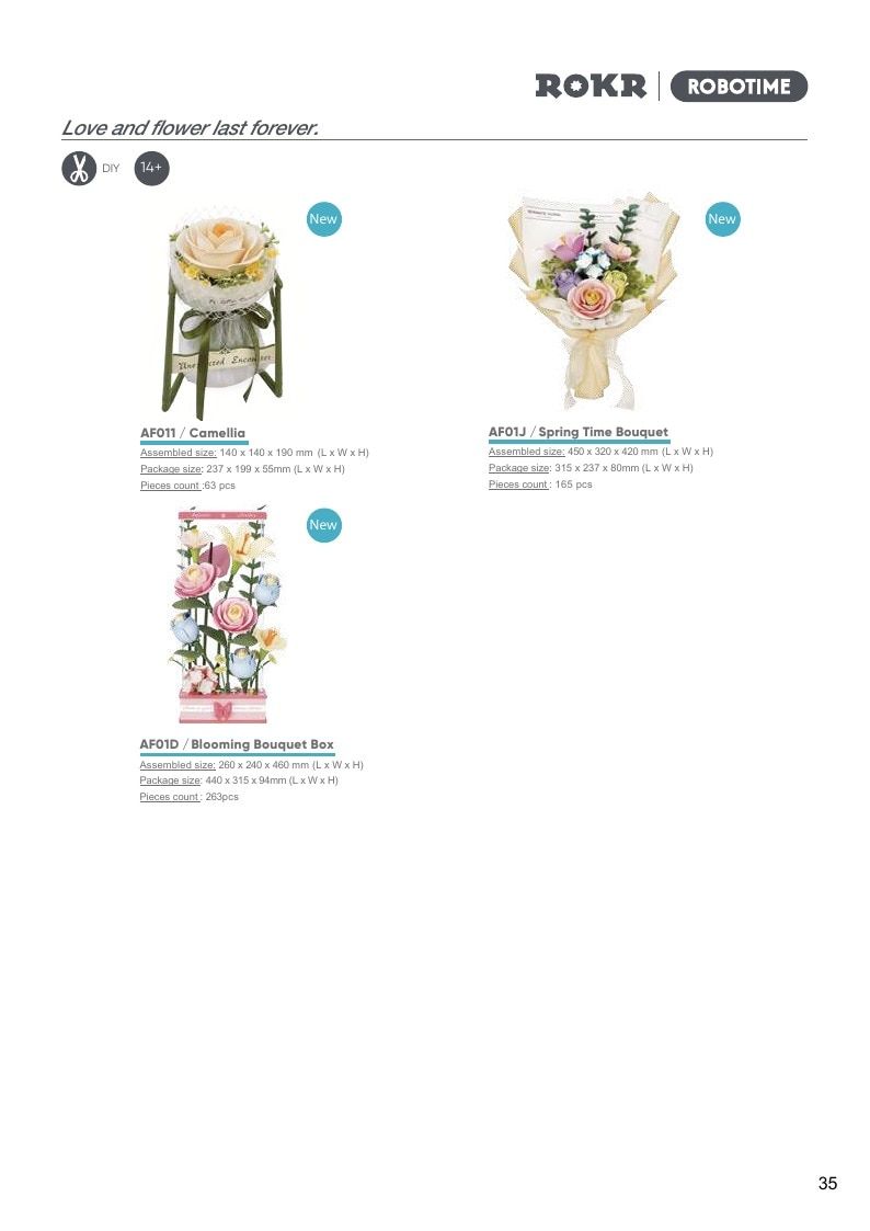 Robotime Current DIY Crafts Catalog Weekly Ad January 1 - December 31, 2026