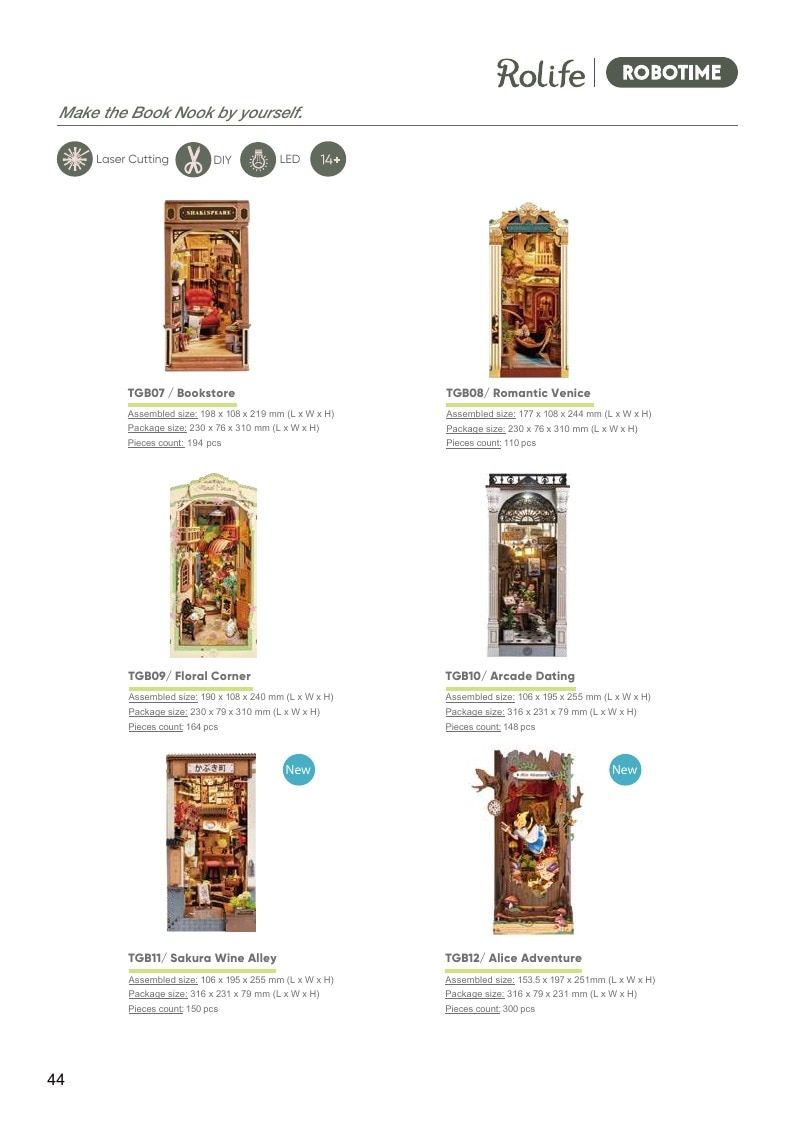 Robotime Current DIY Crafts Catalog Weekly Ad January 1 - December 31, 2026
