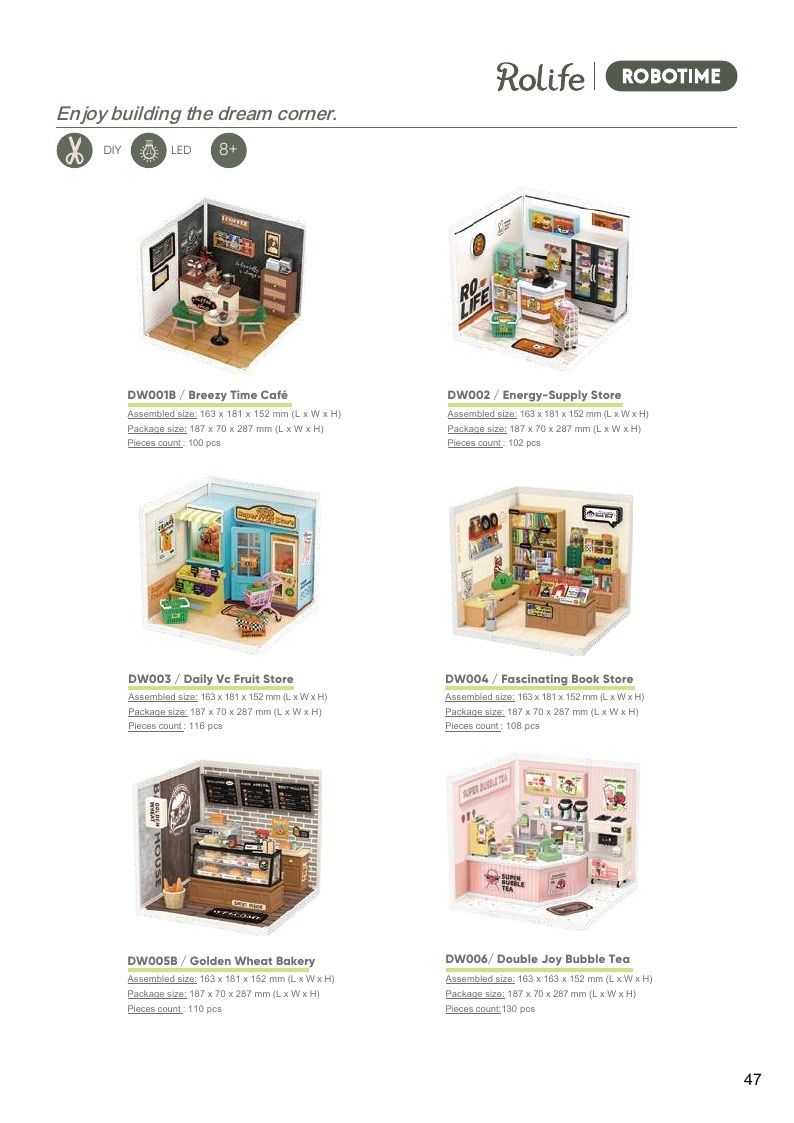 Robotime Current DIY Crafts Catalog Weekly Ad January 1 - December 31, 2026
