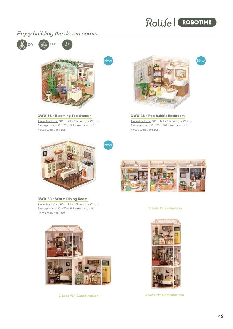 Robotime Current DIY Crafts Catalog Weekly Ad January 1 - December 31, 2026