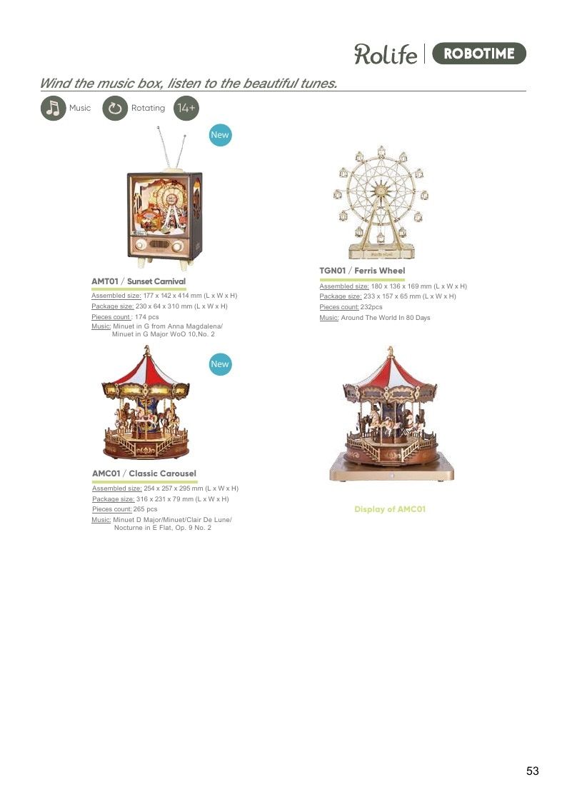 Robotime Current DIY Crafts Catalog Weekly Ad January 1 - December 31, 2026