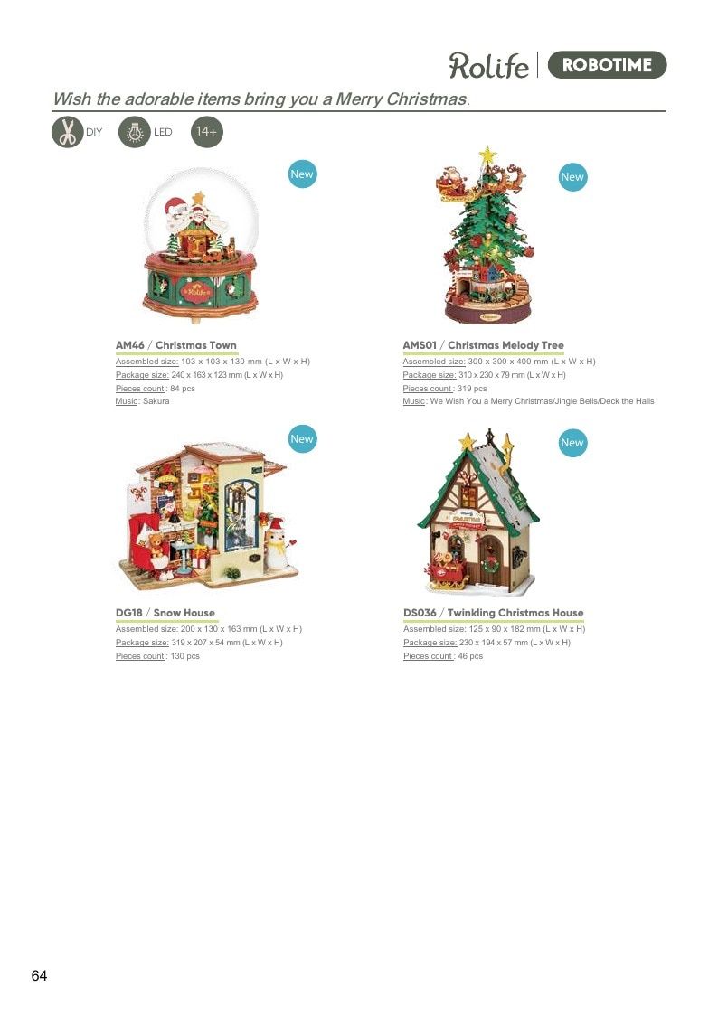 Robotime Current DIY Crafts Catalog Weekly Ad January 1 - December 31, 2026