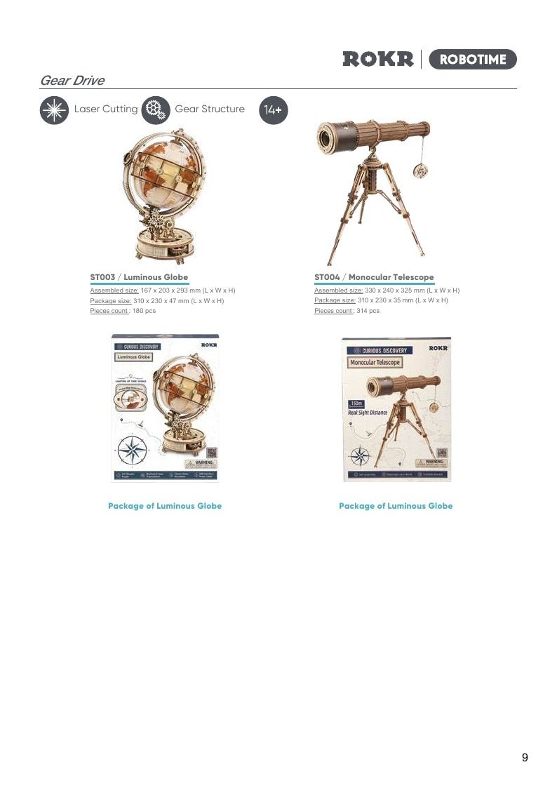 Robotime Current DIY Crafts Catalog Weekly Ad January 1 - December 31, 2026