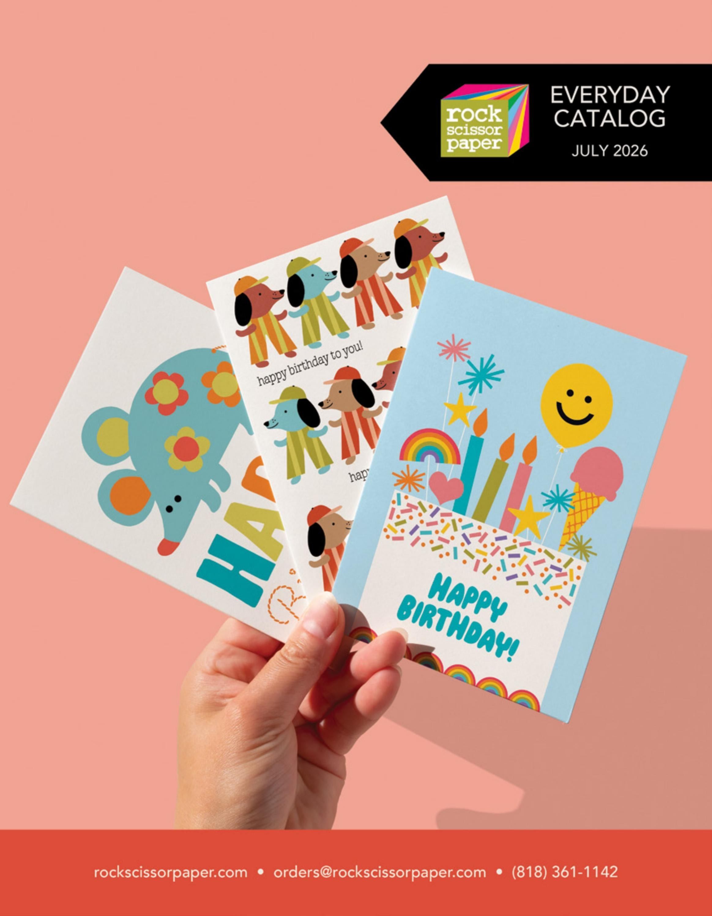 Rock Scissor Paper Everyday Paper Goods Catalog Weekly Ad January 1 - December 31, 2026