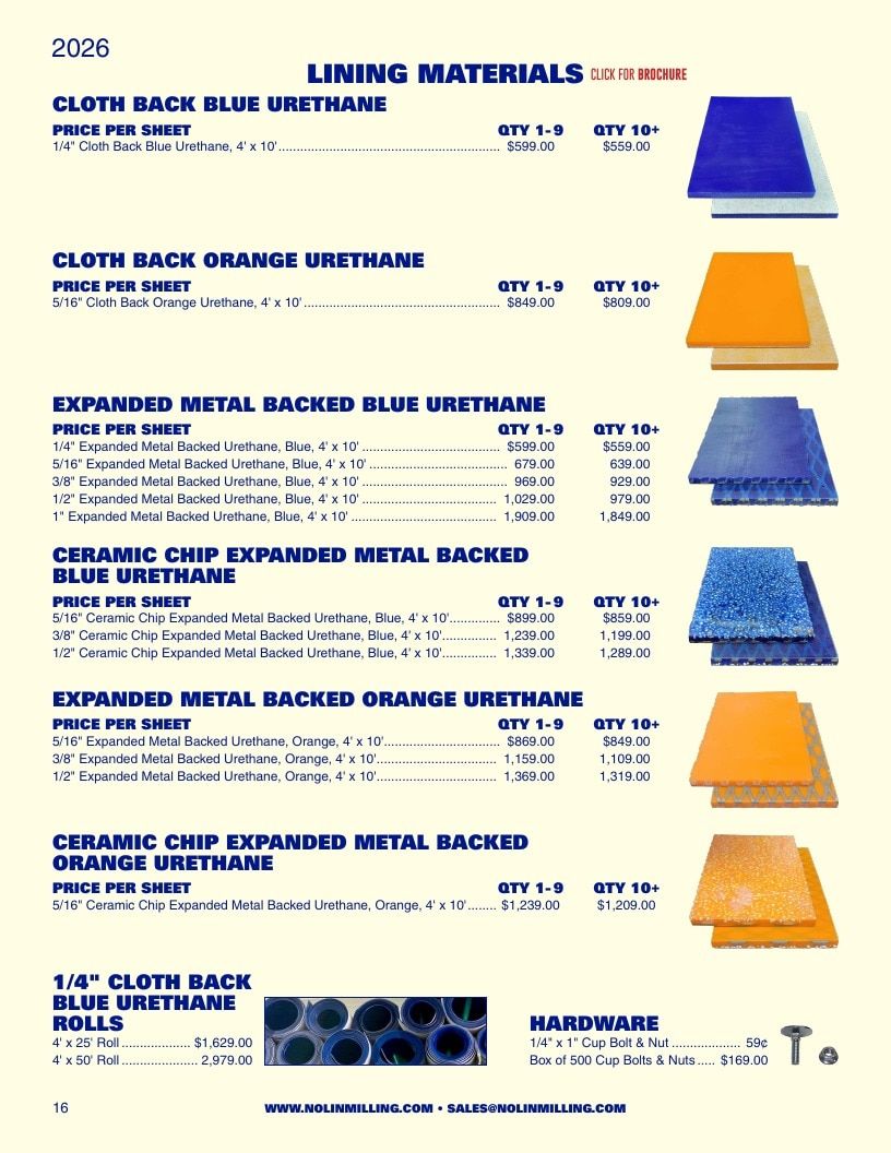 Nolin Milling Milling Equipment Catalog Weekly Ad January 1 - December 31, 2026