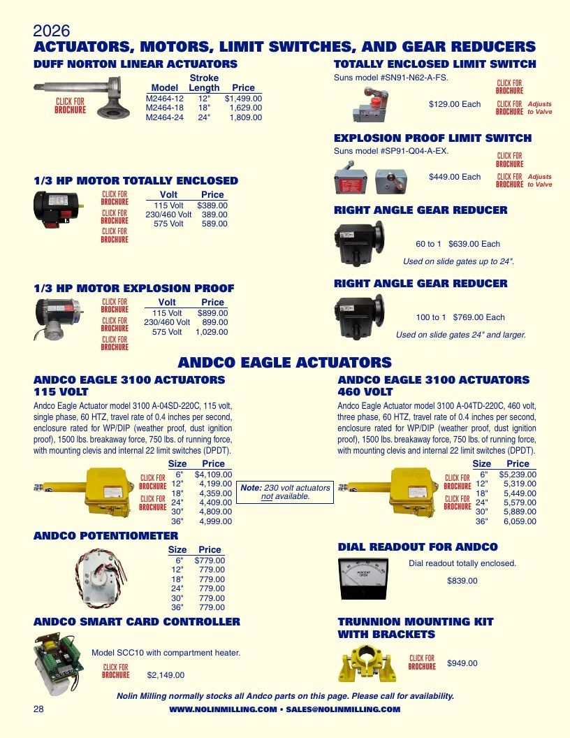 Nolin Milling Milling Equipment Catalog Weekly Ad January 1 - December 31, 2026