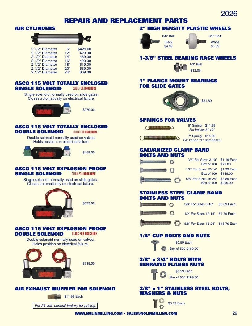 Nolin Milling Milling Equipment Catalog Weekly Ad January 1 - December 31, 2026