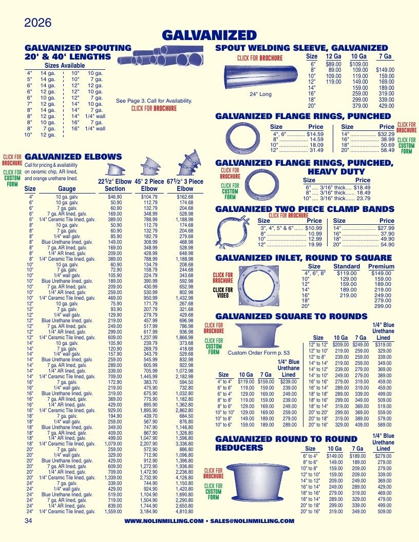 Nolin Milling Milling Equipment Catalog Weekly Ad January 1 - December 31, 2026