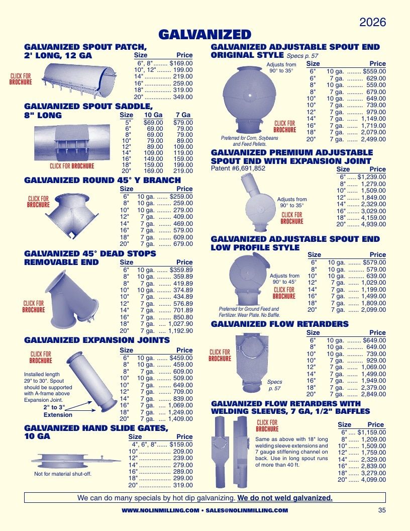 Nolin Milling Milling Equipment Catalog Weekly Ad January 1 - December 31, 2026