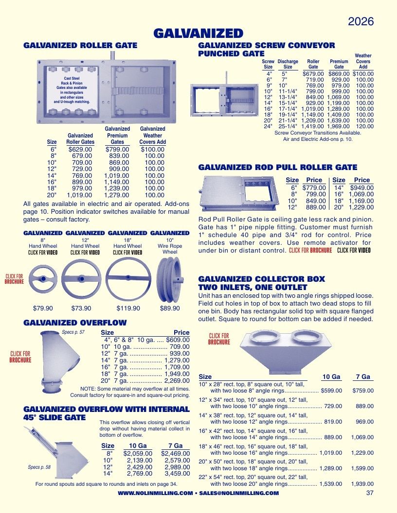 Nolin Milling Milling Equipment Catalog Weekly Ad January 1 - December 31, 2026
